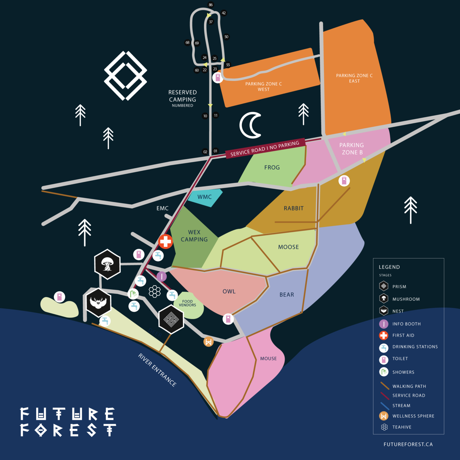 Future Forest 2025 Tickets Join The Art Experience FF2024 Map Sign Fixed Upscale 1536x1536